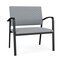 Lesro Newport Bariatric Chair Metal Frame, Black, RS Fog Upholstery NP1401 - alternate 1